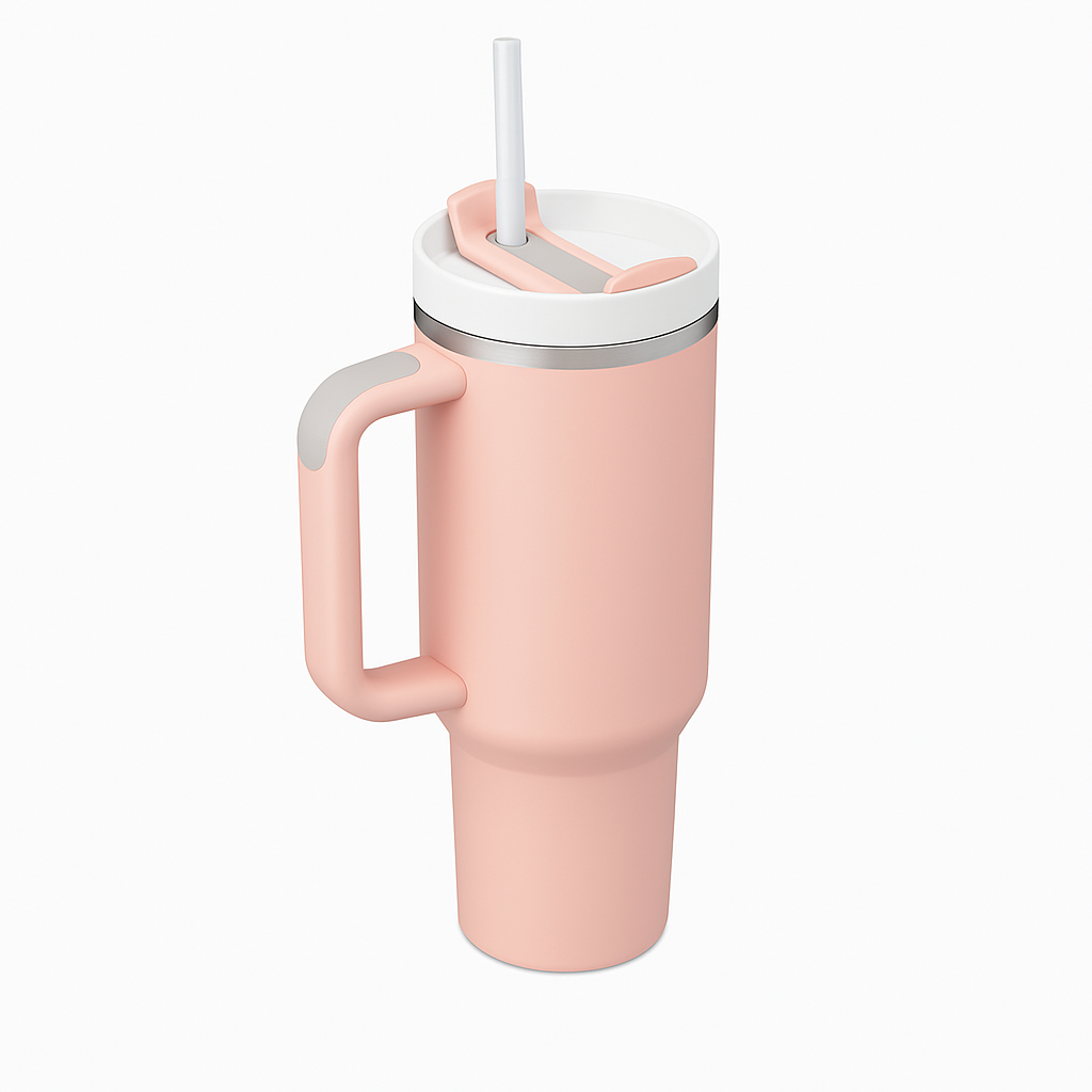 SippySister™ 40 oz Tumbler - Powder Pink
