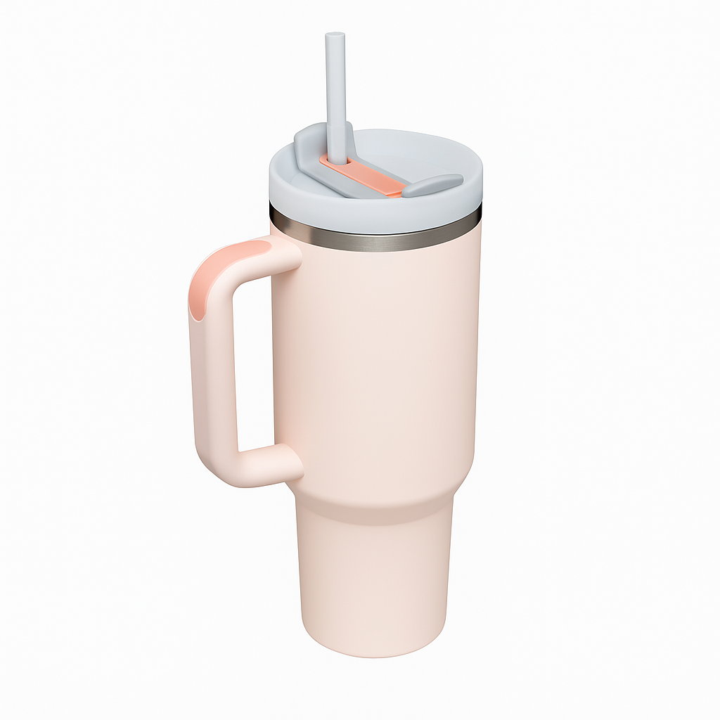 SippySister™ 40 oz Tumbler - Rose Quartz